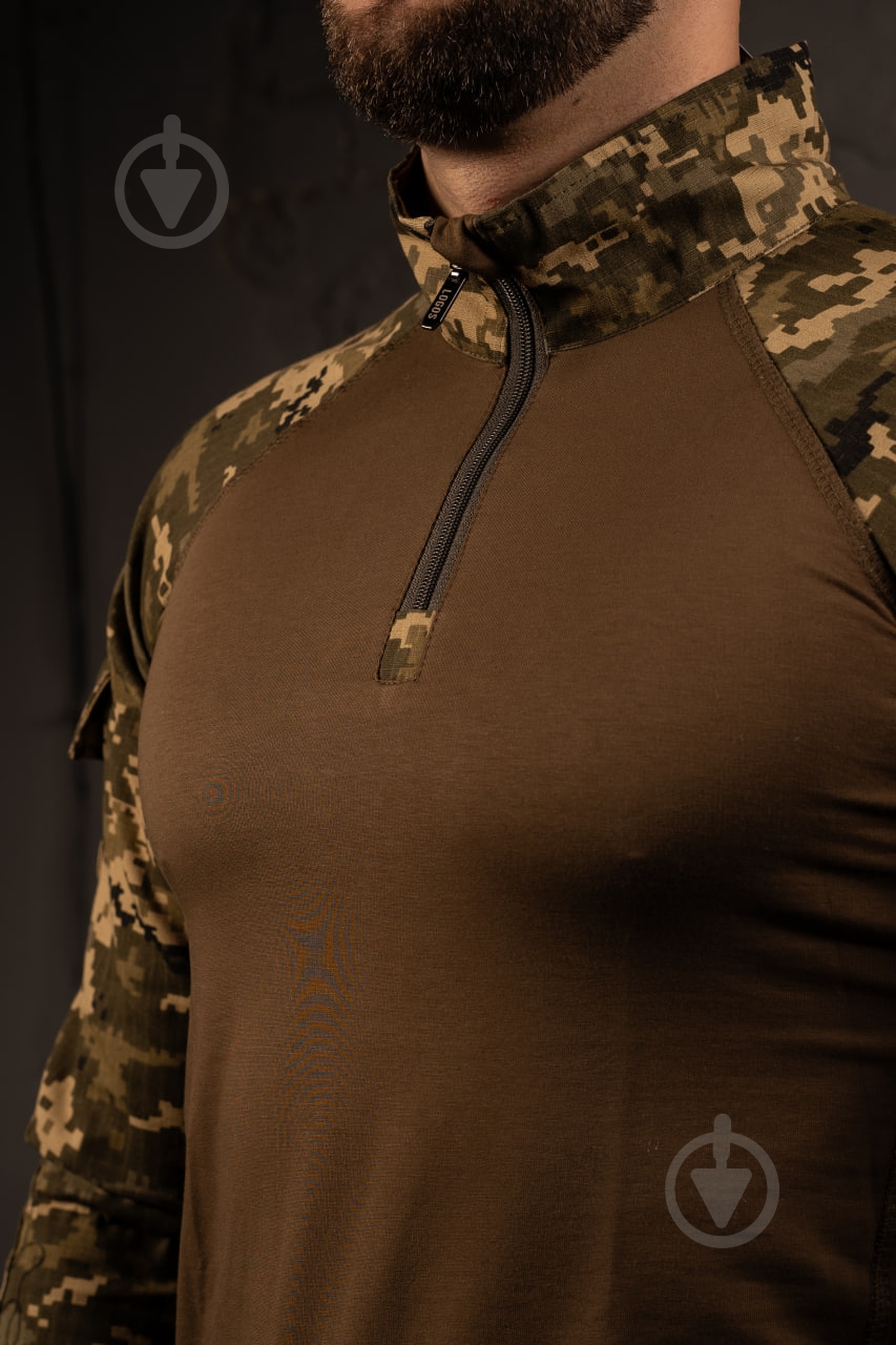 Рубашка LOGOS-Tac Убакс тактическая с длинным рукавом р.XL пиксель - фото 4