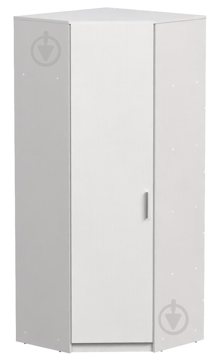 Шкаф угловой Компанит 3У 1950х802х802 мм нимфея альба - фото 1