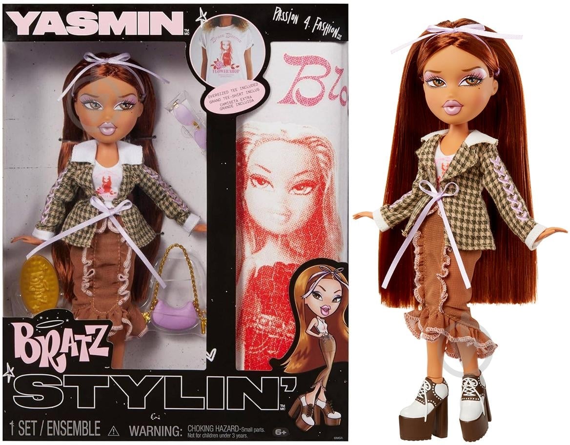 ᐉ Набір з лялькою BRATZ Stylin' Ясмін 544876 • Краща ціна в Києві