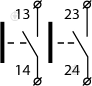 Пост кнопковий Аско-Укрем XAL-D222 A0140020063 - фото 4