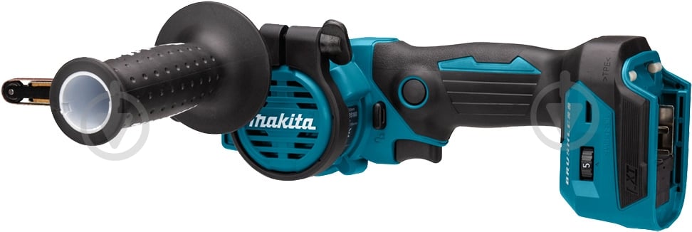 Ленточная шлифмашина Makita LXT 18В 9х533 мм DBS180Z - фото 4