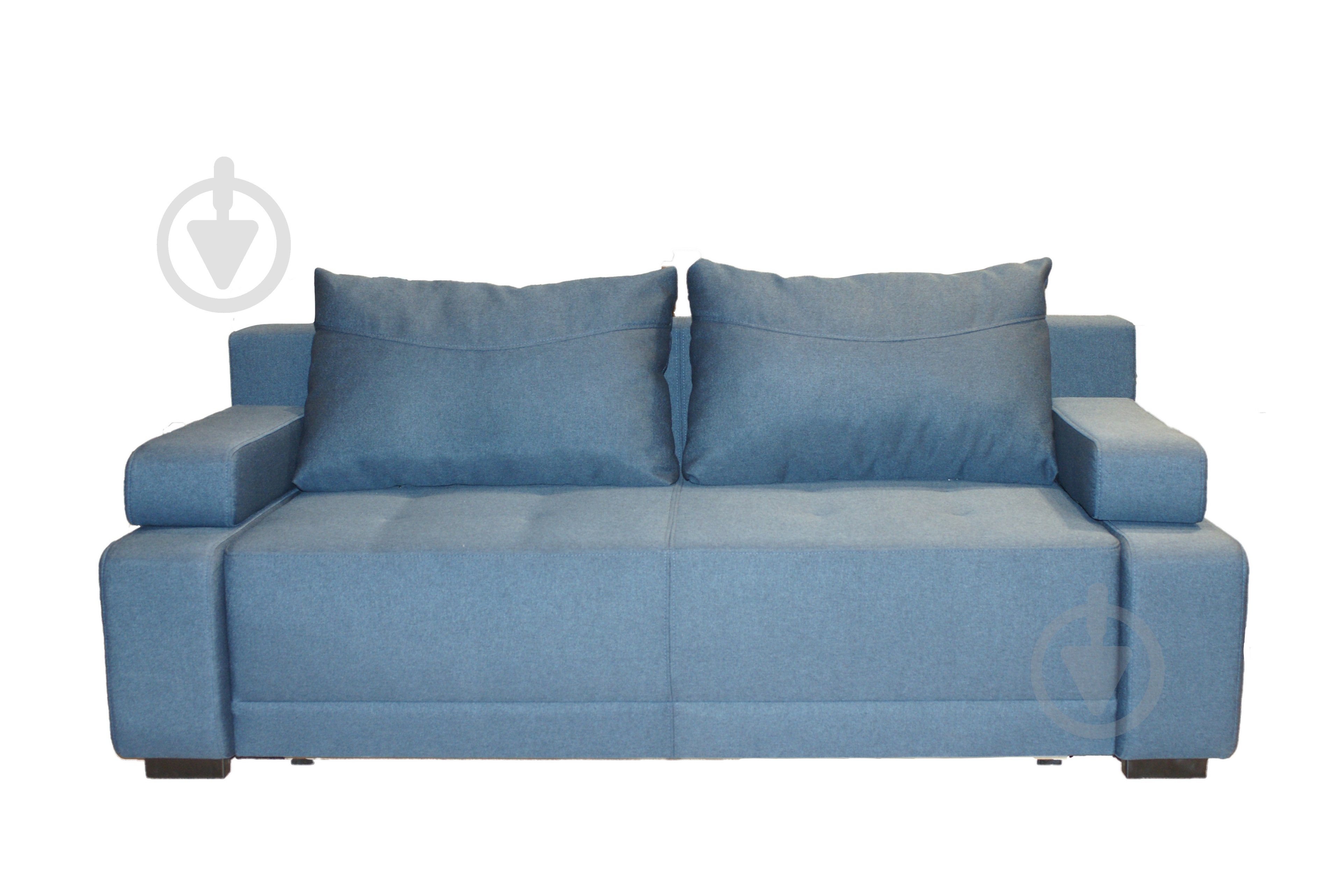 Диван прямий PRAKTICA Sofa Карл жакард синій 2020x960x750 мм - фото 1