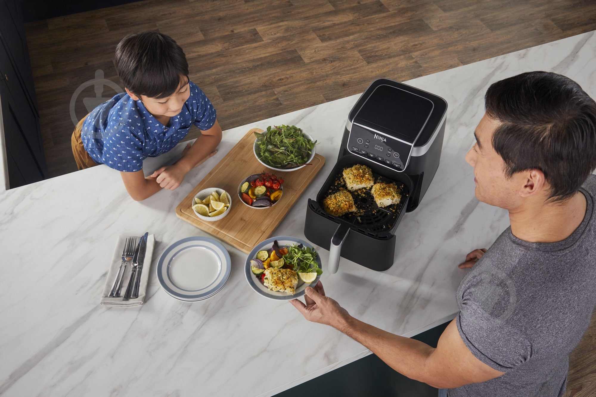 ВИТРИНА! Мультипечь NINJA Air Fryer MAX PRO AF180EU - фото 14