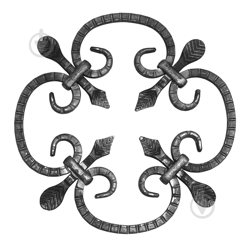 Розетка кованая 13.006 280х280х10 мм - фото 1