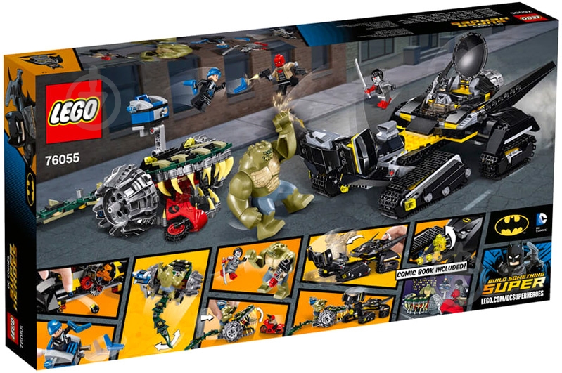 ᐉ Конструктор LEGO Super Heroes Убийца Крок Схватка в канализации