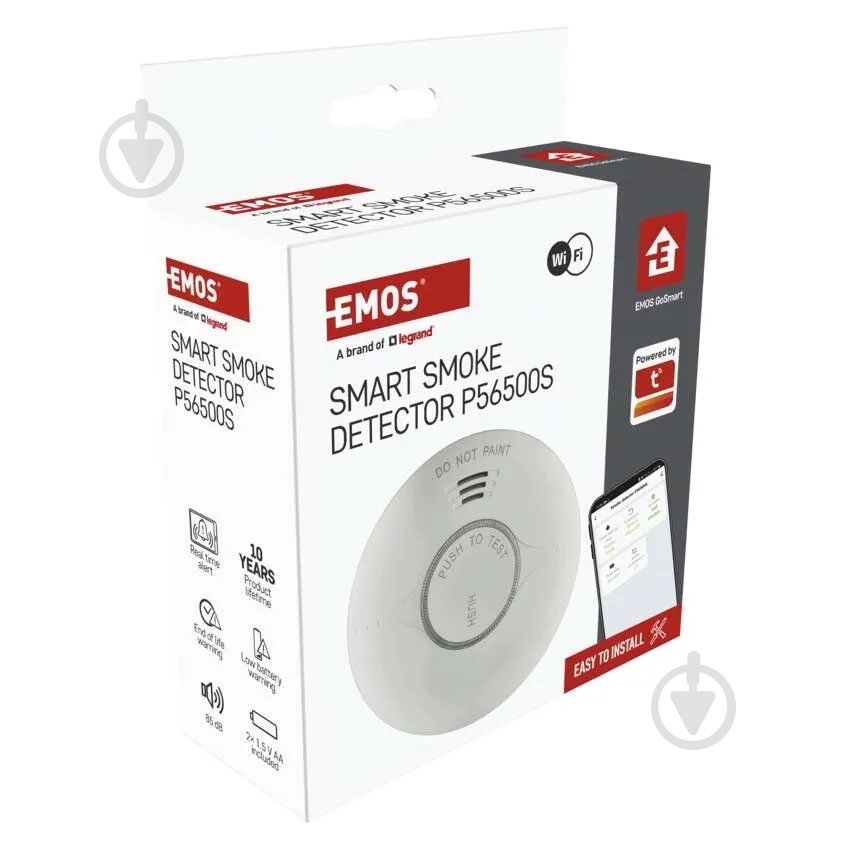 Датчик дыма Emos P56500S Wi-Fi умный - фото 15