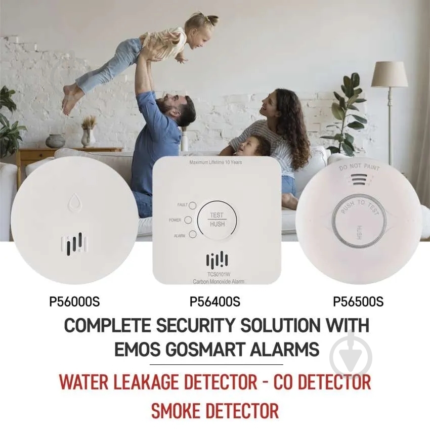 Датчик дыма Emos P56500S Wi-Fi умный - фото 5
