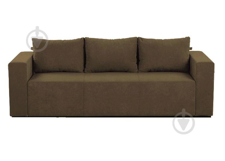 Диван прямой PRAKTICA Sofa теодор лайт ДЛ4 коричневый 2210x930x710 мм - фото 1