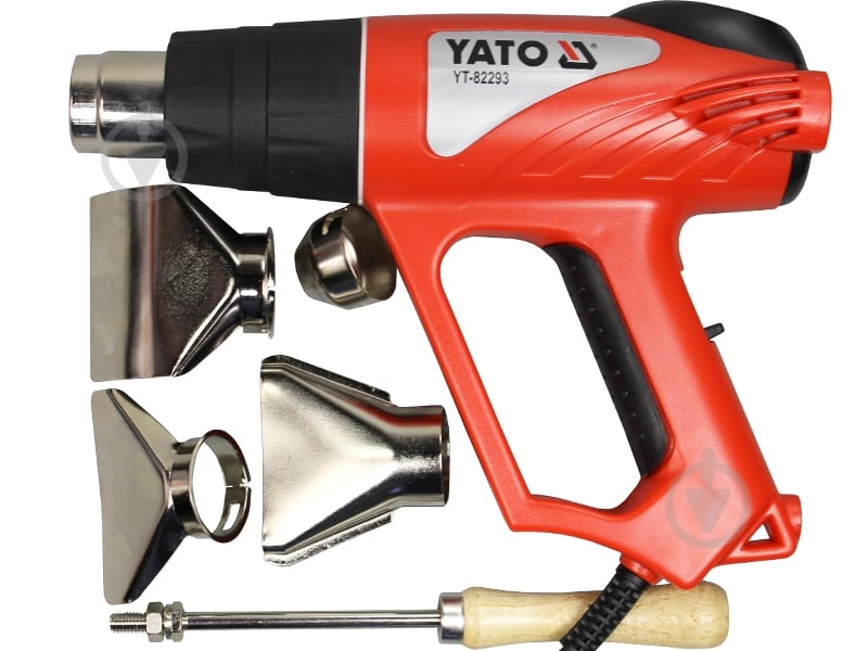 Фен будівельний YATO 2000 Вт YT-82293 - фото 3