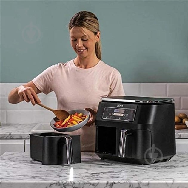 ВИТРИНА! Мультипечь NINJA Air Fryer Dual zone AF300EU - фото 7 ВИТРИНА! Мультипечь NINJA Air Fryer Dual zone AF300EU - фото 7