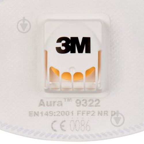 Респиратор 3M FFP2 Aura 1 шт. 9322 - фото 4