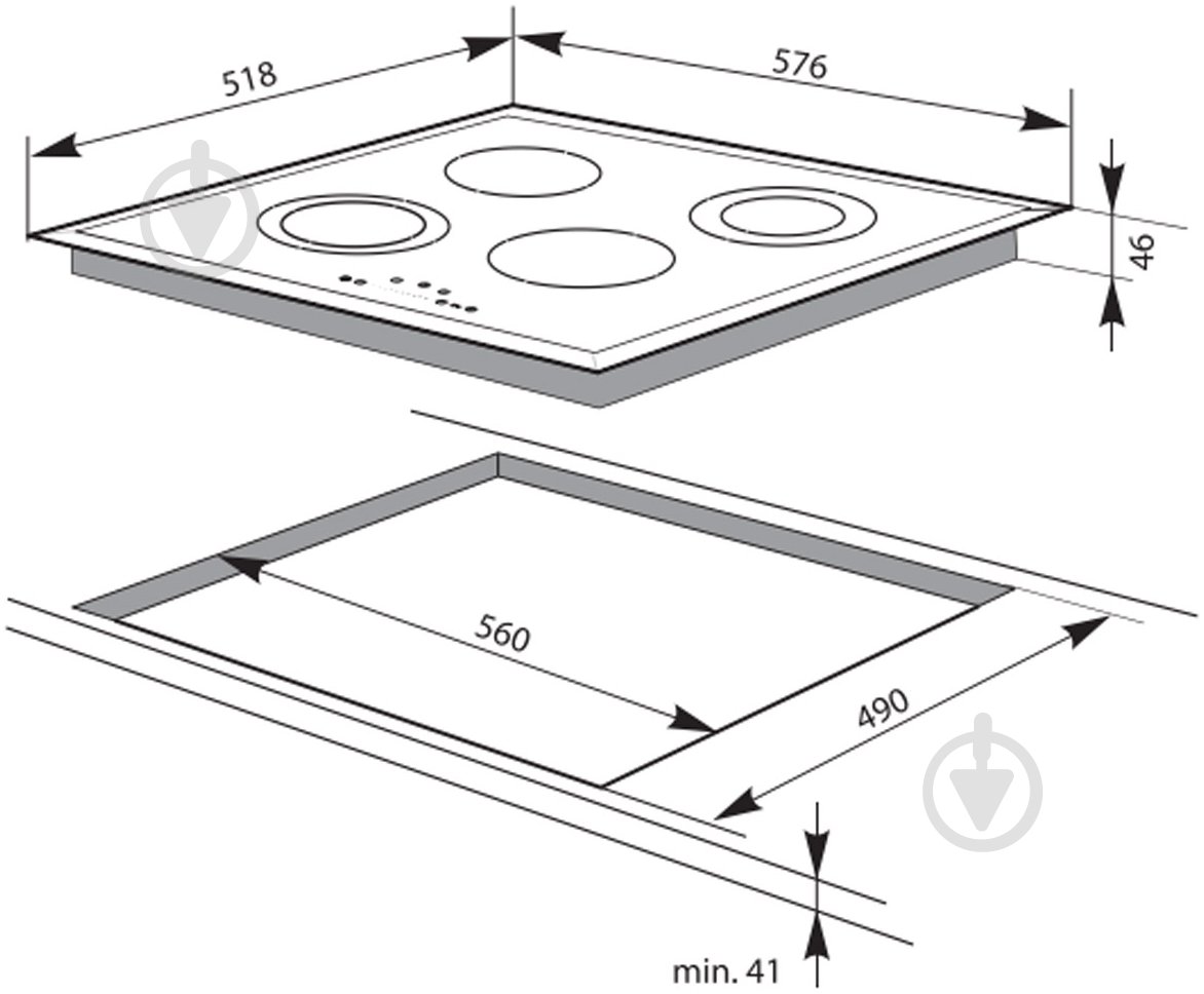 Варочная поверхность электрическая Hansa BHC 63504 - фото 6