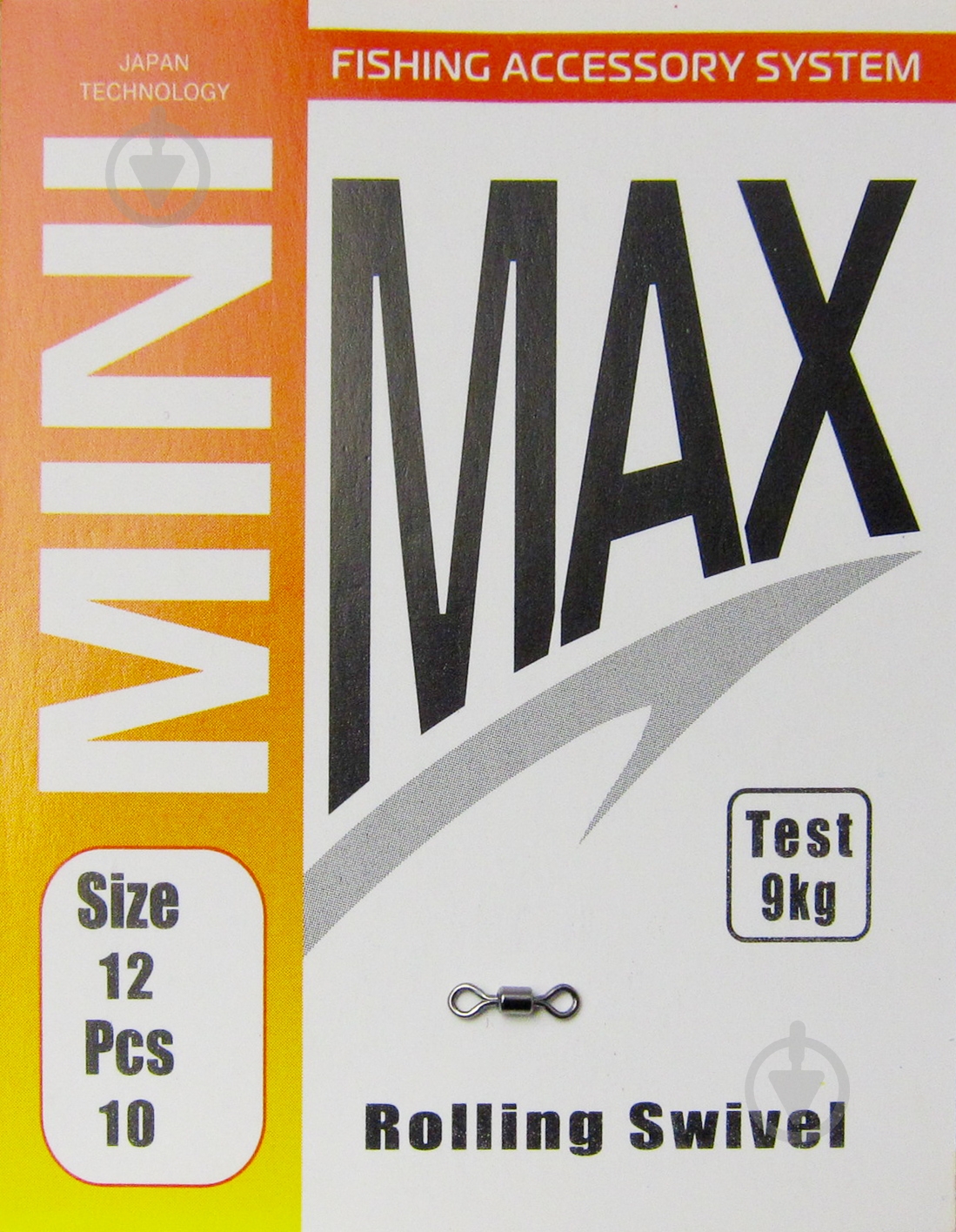Вертлюг MiniMax Rolling Swivel 10 шт. YM-1001-12 - фото 1