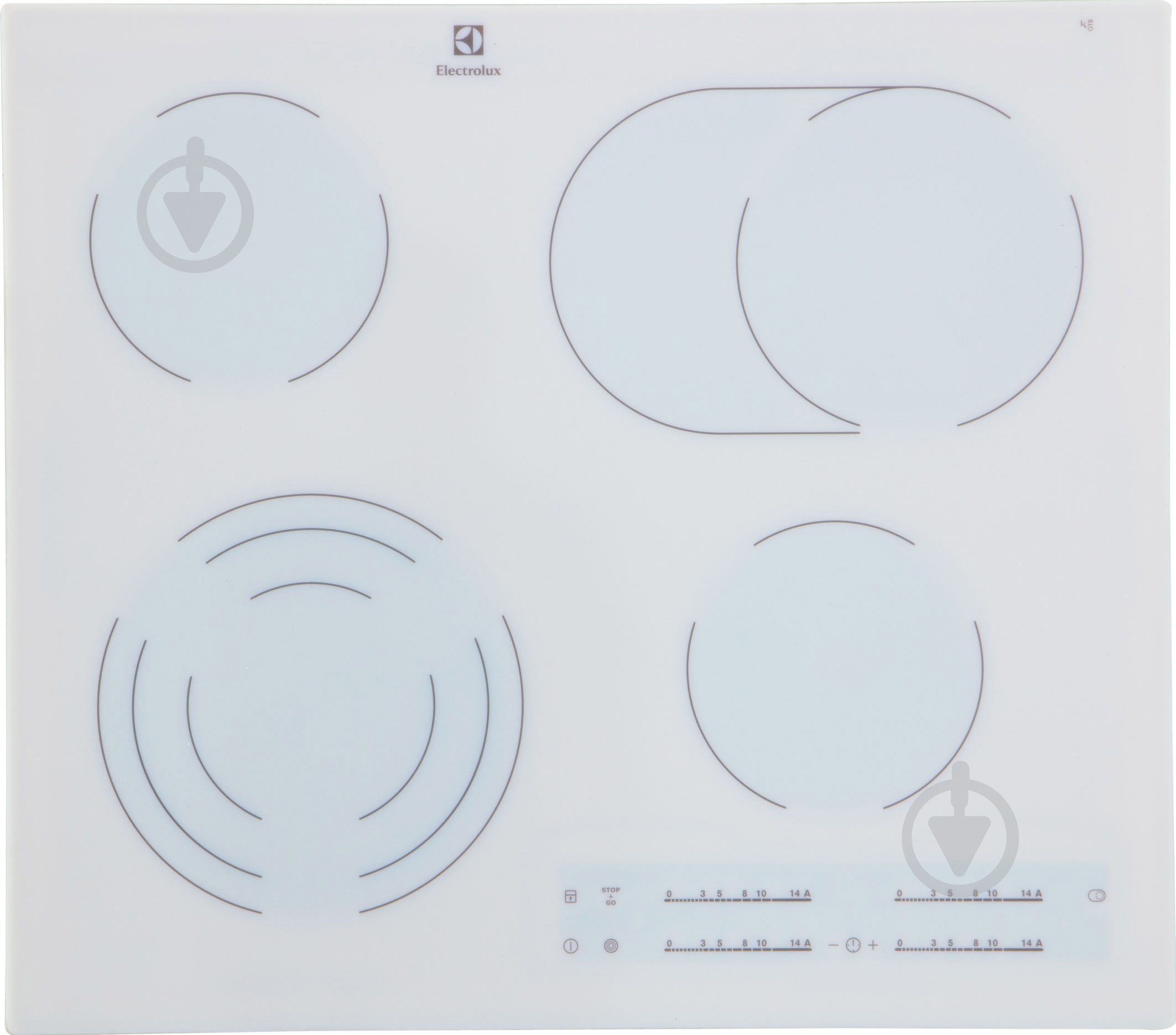 Варочная поверхность электрическая Electrolux EHF 96547 SW - фото 1