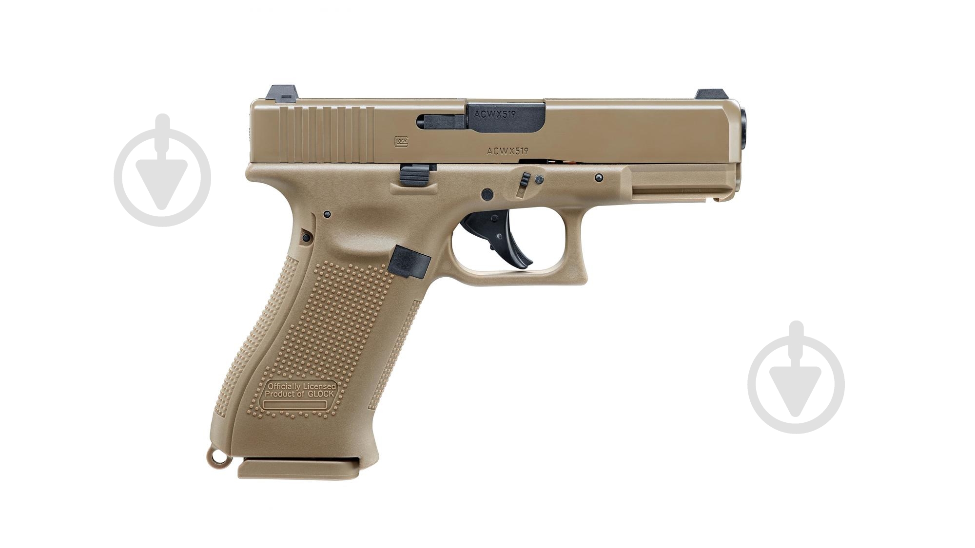 Пневматичний пістолет Umarex GLOCK 19X - фото 2 Пневматичний пістолет Umarex GLOCK 19X - фото 2