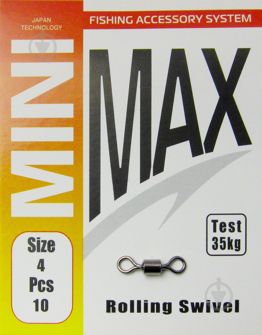 Вертлюг MiniMax Rolling Swivel 10 шт. YM-1001-4 - фото 1 Вертлюг MiniMax Rolling Swivel 10 шт. YM-1001-4 - фото 1
