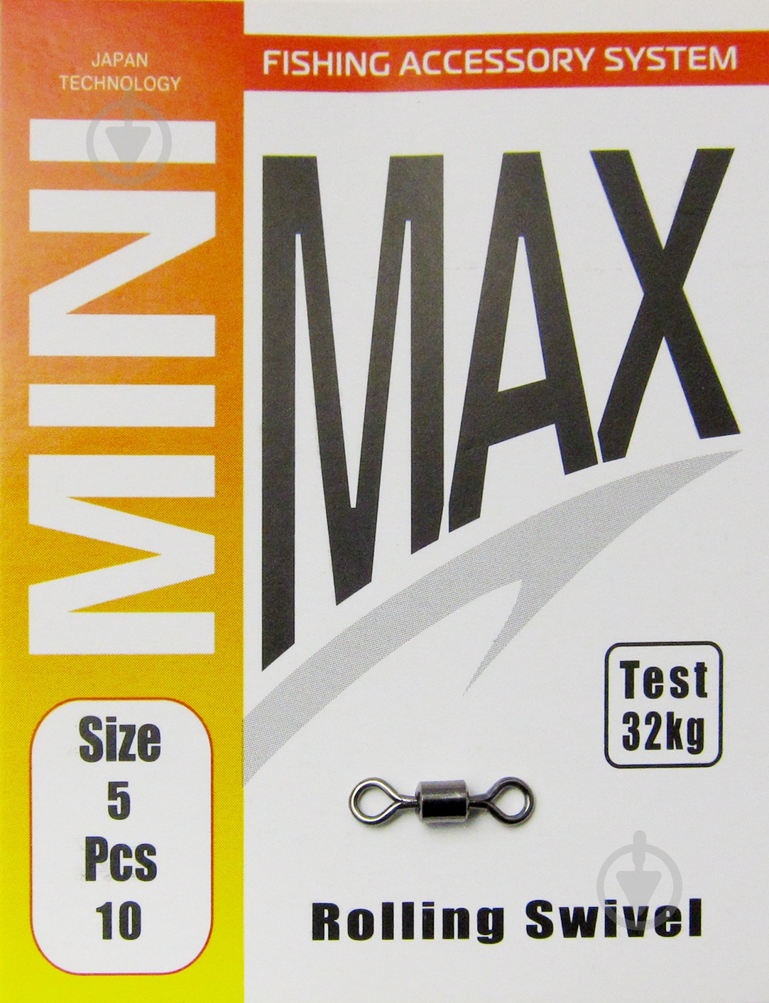 Вертлюг MiniMax Rolling Swivel 10 шт. YM-1001-5 - фото 1