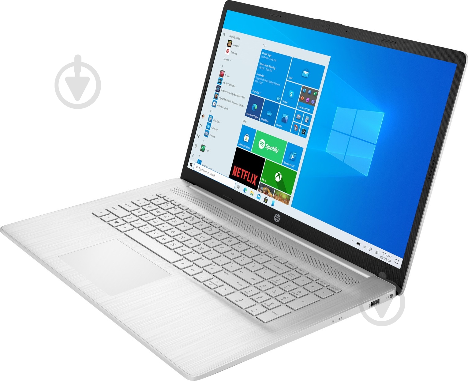 Ноутбук HP 17-cn3022ua 17,3" (9H8Q6EA) silver - фото 3 Ноутбук HP 17-cn3022ua 17,3" (9H8Q6EA) silver - фото 3