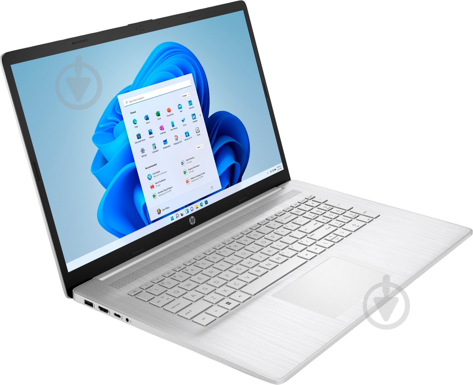 Ноутбук HP 17-cn3022ua 17,3" (9H8Q6EA) silver - фото 2 Ноутбук HP 17-cn3022ua 17,3" (9H8Q6EA) silver - фото 2