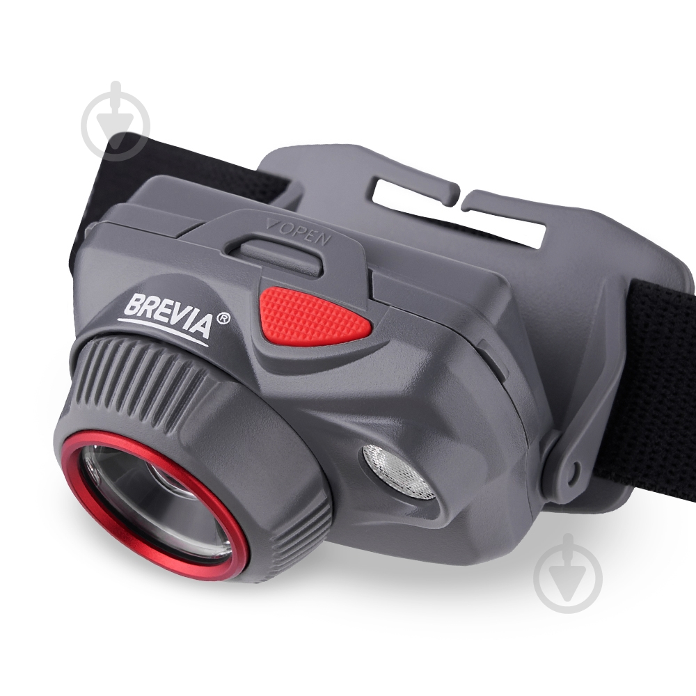 Фонарь налобный Brevia Focus Control White/Red 580 Lm [019] Black 14580FRAX1 - фото 7