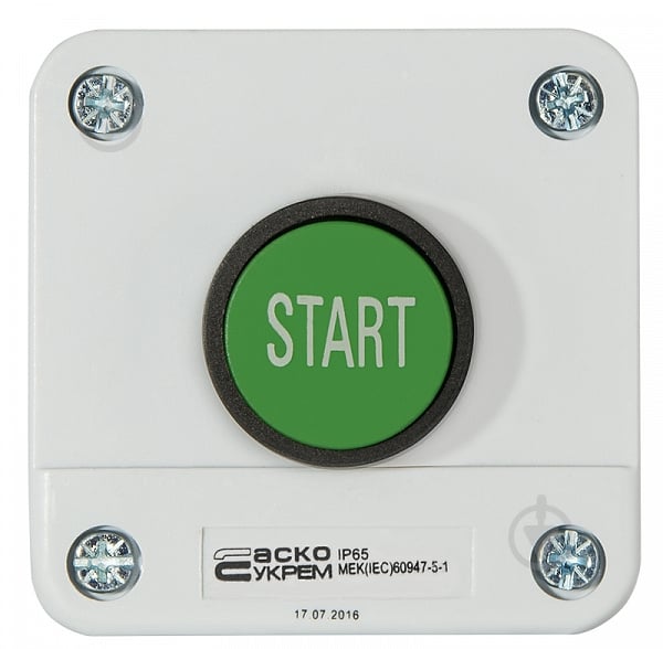 Пост кнопочный АСКО-УКРЕМ XAL-B103 A0140020001 - фото 1