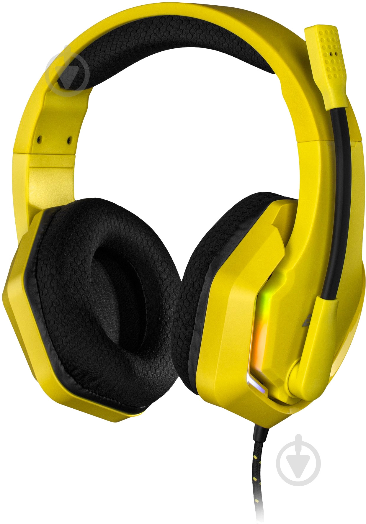 Гарнитура игровая 2E HG315 RGB USB 7.1 yellow (2E-HG315YW-7.1) - фото 4 Гарнитура игровая 2E HG315 RGB USB 7.1 yellow (2E-HG315YW-7.1) - фото 4