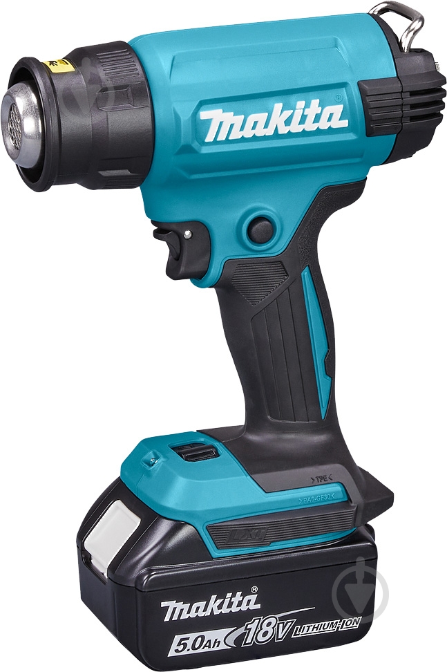 Фен строительный Makita LXT 18В DHG181RT - фото 2 Фен строительный Makita LXT 18В DHG181RT - фото 2