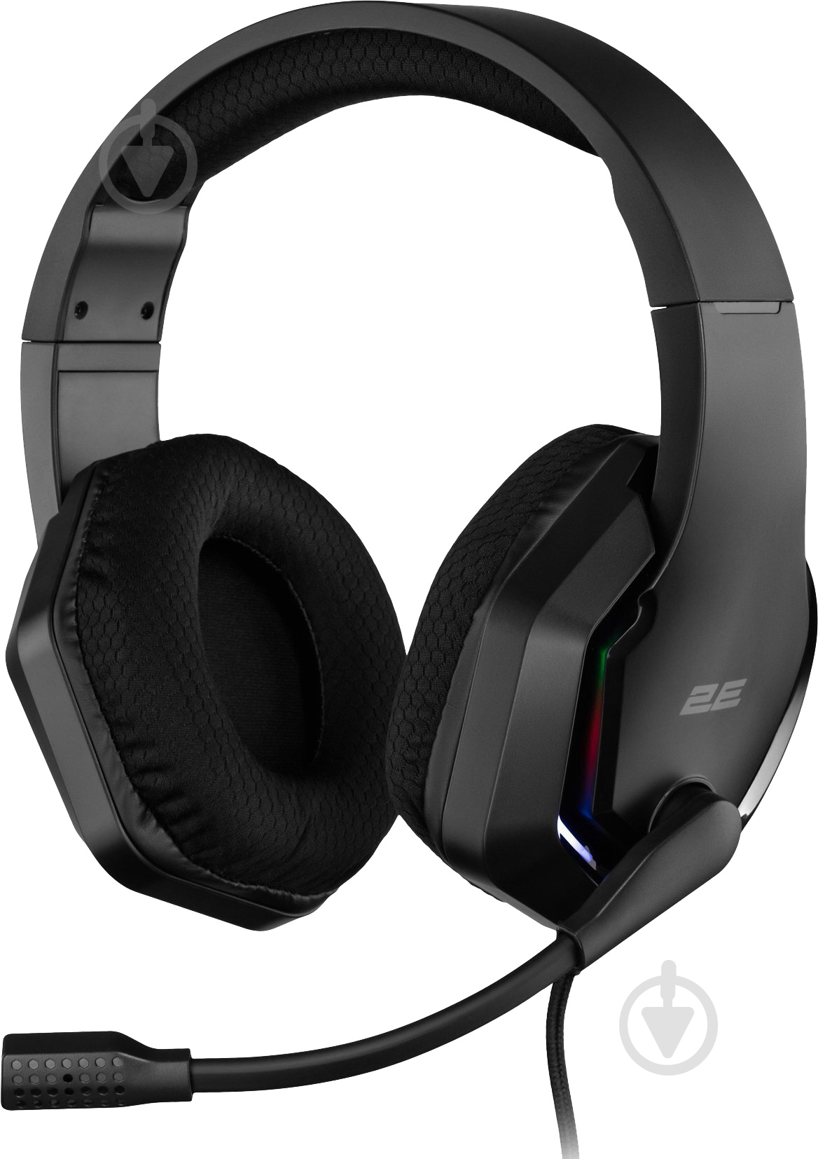 Гарнітура ігрова 2E HG315 RGB USB 7.1 black (2E-HG315BK-7.1) - фото 1