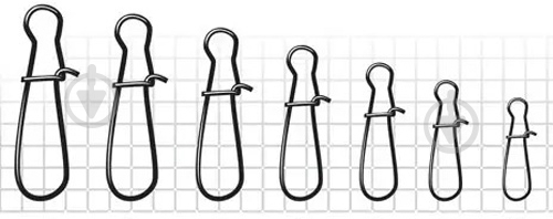 Застежка Maruto 10 шт. американка №2 (6141 №2) - фото 1