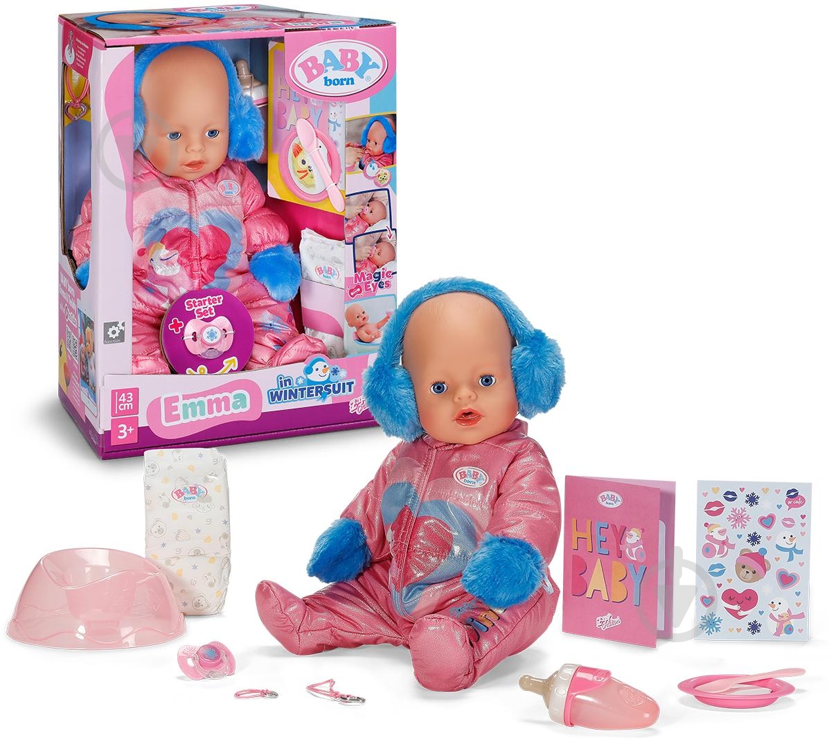 ᐉ Кукла Zapf Baby Born Зимняя красавица Эмма 43 м 838907 • Купить