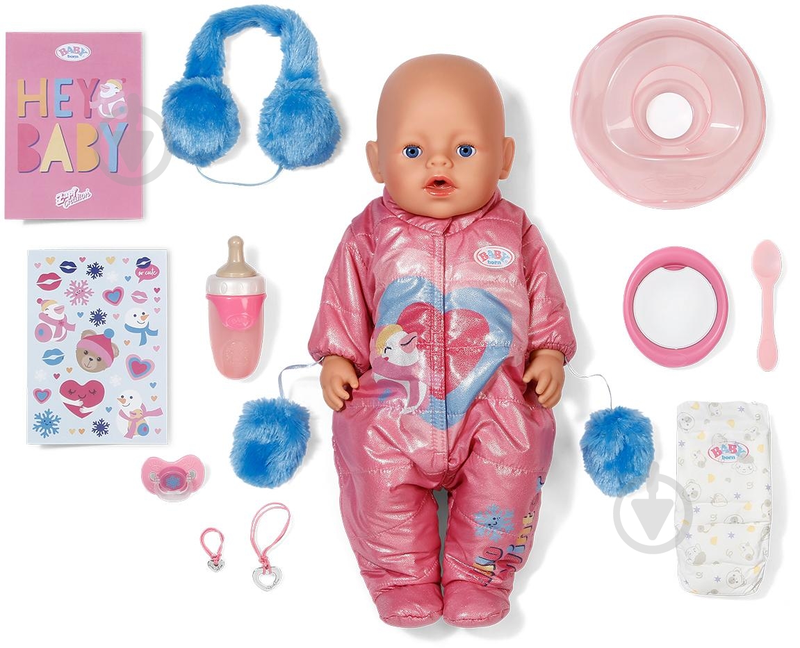 ᐉ Лялька Zapf Baby Born Зимова красуня Емма 43 м 838907 • Краща