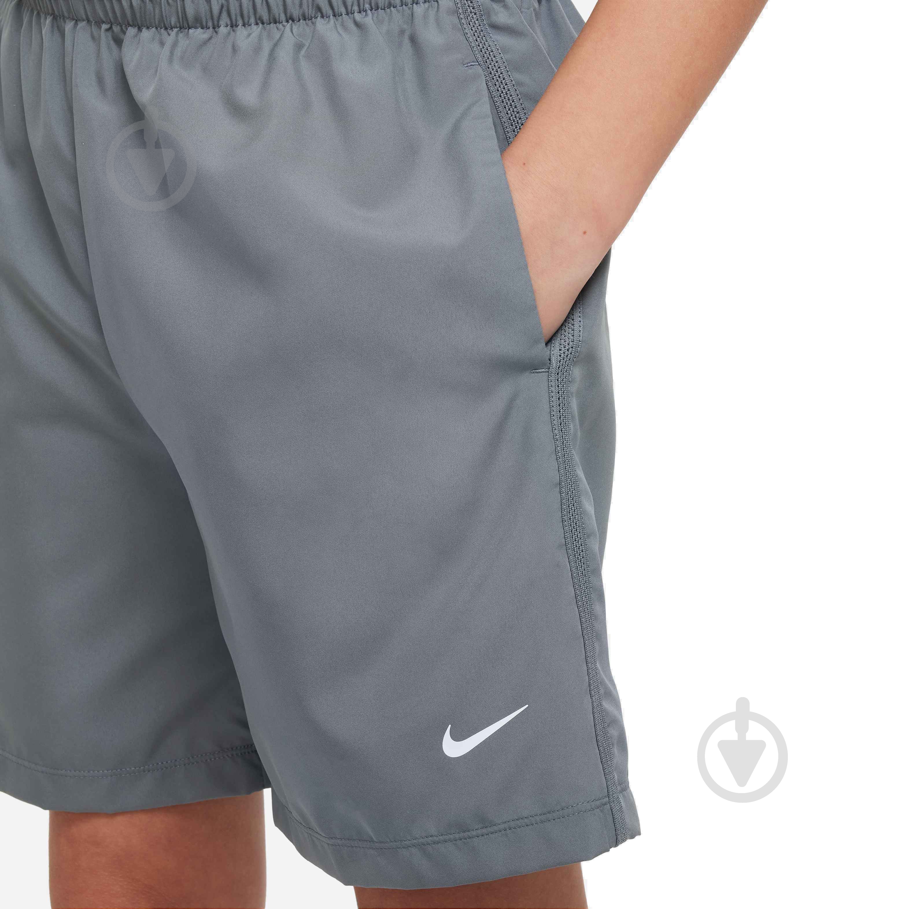 Шорты Nike B NK DF MULTI WVN SHORT DX5382-084 р. M серый - фото 3 Шорты Nike B NK DF MULTI WVN SHORT DX5382-084 р. M серый - фото 3