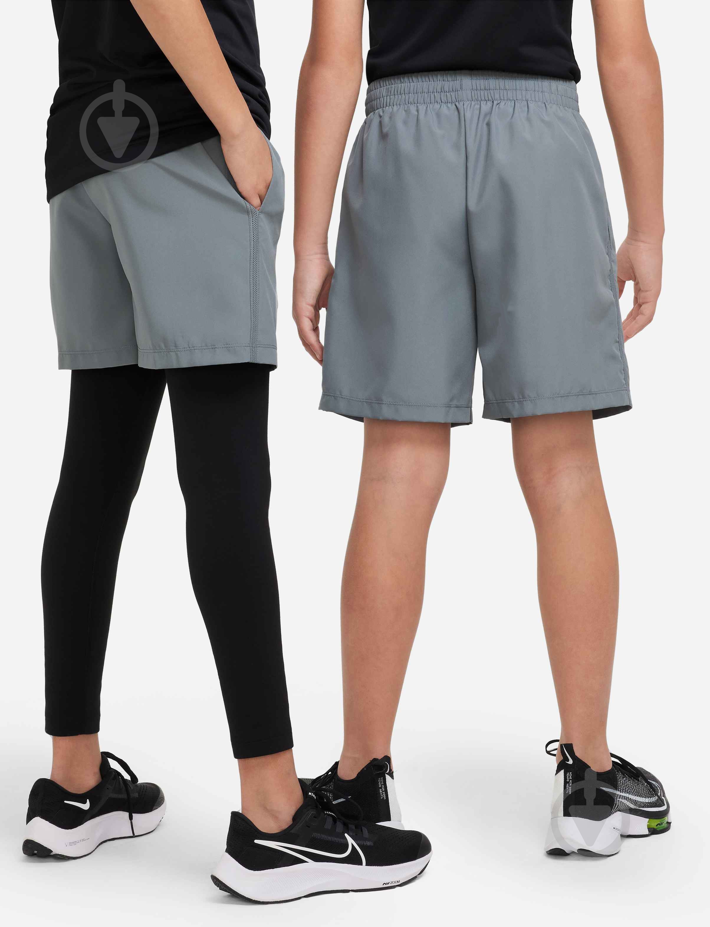 Шорты Nike B NK DF MULTI WVN SHORT DX5382-084 р. M серый - фото 6 Шорты Nike B NK DF MULTI WVN SHORT DX5382-084 р. M серый - фото 6