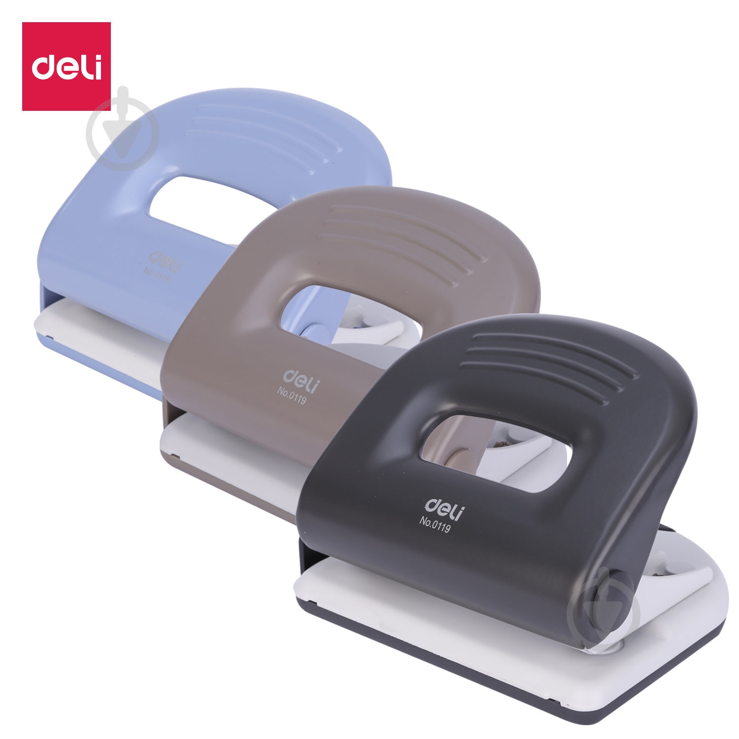 Дырокол 25 листов 0119 Deli - фото 1 Дырокол 25 листов 0119 Deli - фото 1