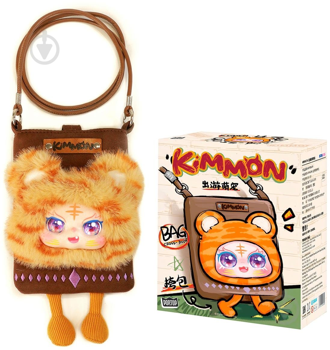 Сумка Pop Top Kimmon Мандрівні тваринки (556128) в асортименті різнокольоровий - фото 1 Сумка Pop Top Kimmon Мандрівні тваринки (556128) в асортименті різнокольоровий - фото 1