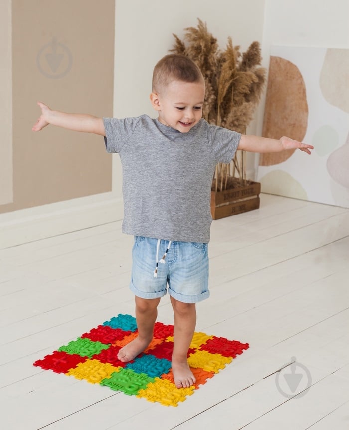 Массажный коврик ортопедический Пазлы "Математика" 32 елемента 10121 - фото 4 Массажный коврик ортопедический Пазлы "Математика" 32 елемента 10121 - фото 4