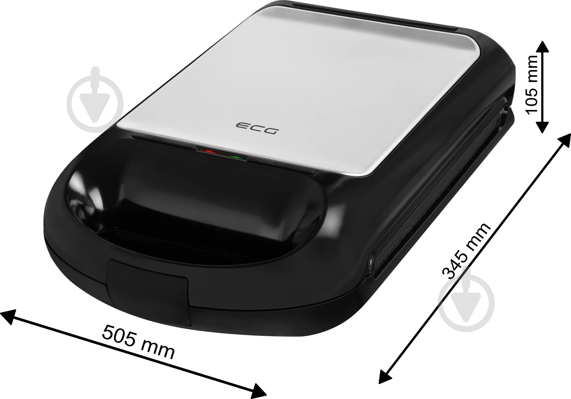Бутербродница ECG S 4310 QUATTRE - фото 11