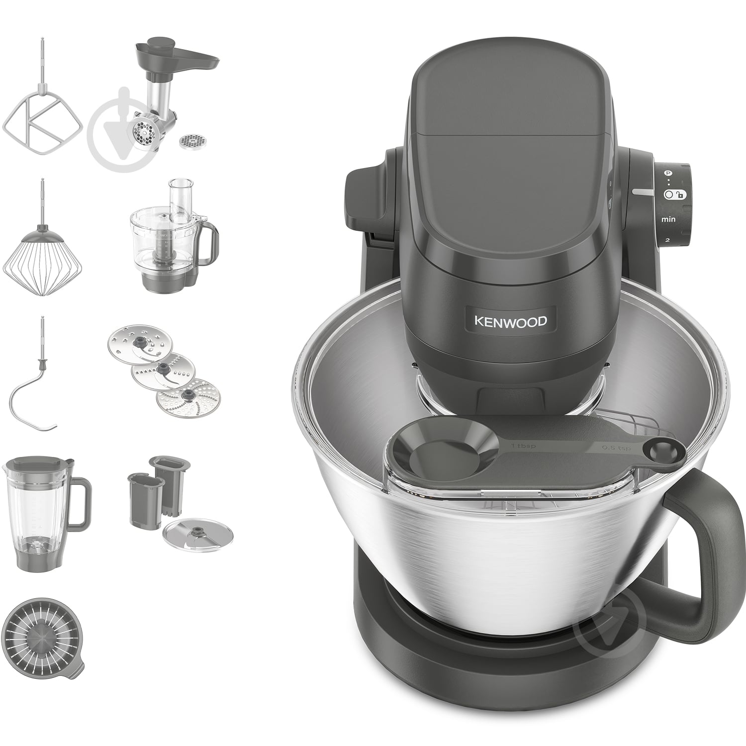 ВИТРИНА! Кухонная машина Kenwood KHC30.070GY MULTI TASKER - фото 1 ВИТРИНА! Кухонная машина Kenwood KHC30.070GY MULTI TASKER - фото 1