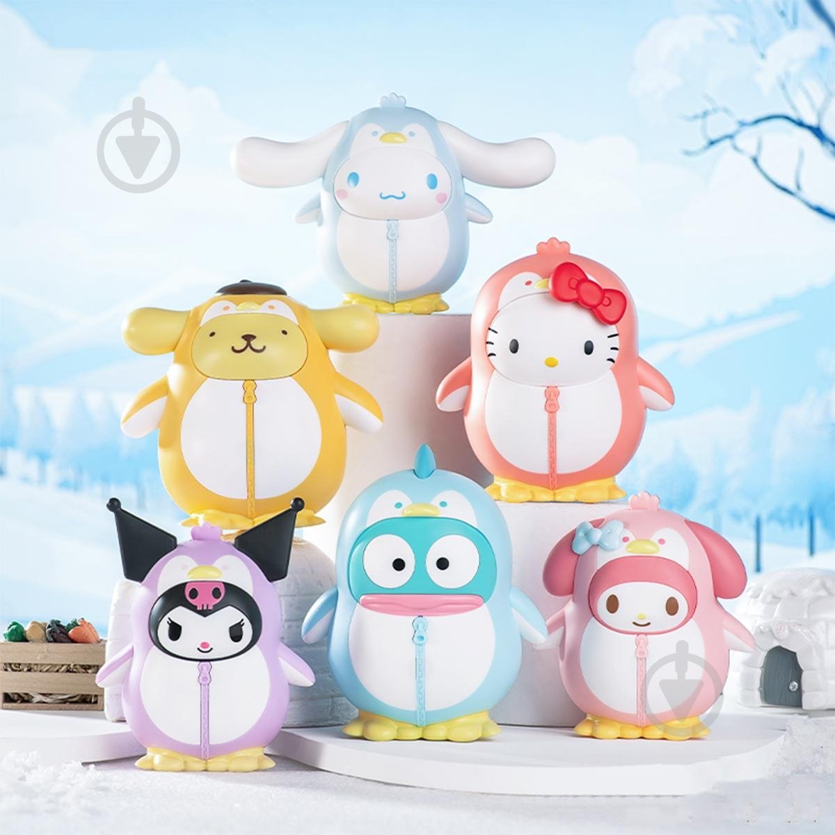 Игрушка-сюрприз Pop Top Sanrio Балл пингвинов ассортименте 25WDL-001 - фото 8 Игрушка-сюрприз Pop Top Sanrio Балл пингвинов ассортименте 25WDL-001 - фото 8