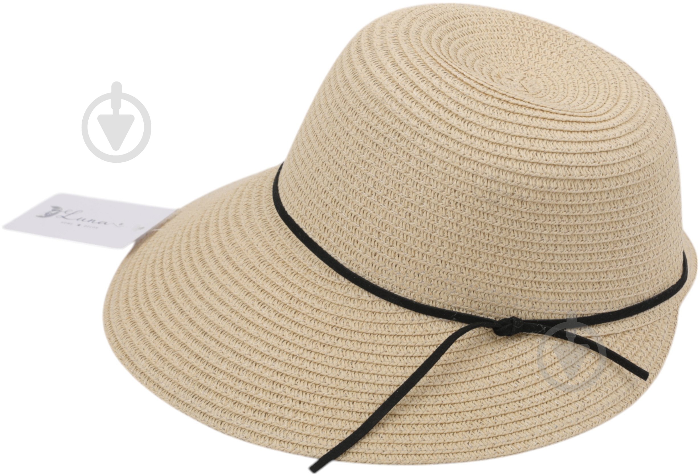 Шляпа Luna Мисоль черный - фото 2