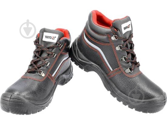 Ботинки YATO Twer S3 р.39 YT-80783 черный - фото 1 Ботинки YATO Twer S3 р.39 YT-80783 черный - фото 1