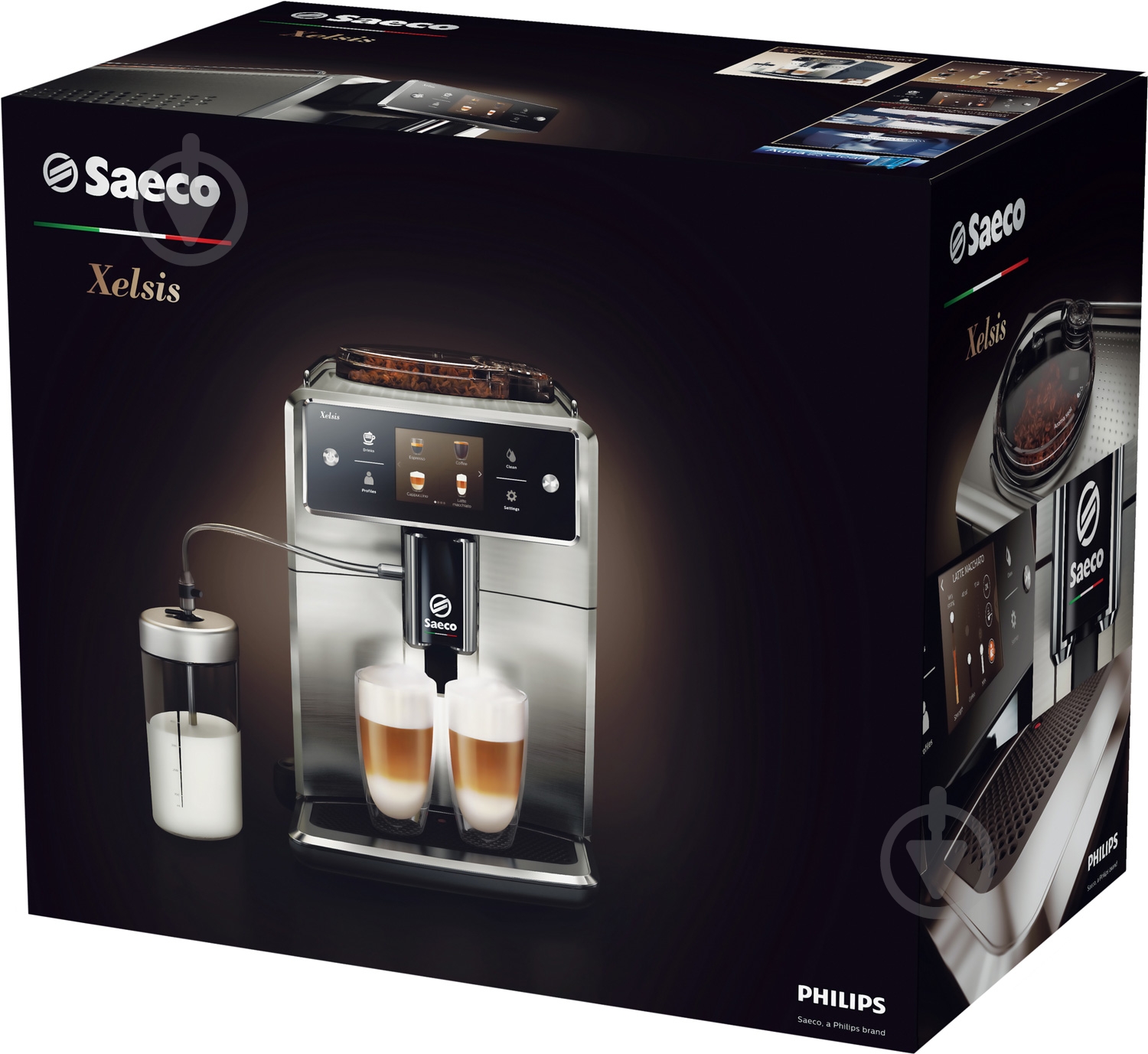 Кофемашина Saeco Xelsis SM7685/00 - фото 17 Кофемашина Saeco Xelsis SM7685/00 - фото 17