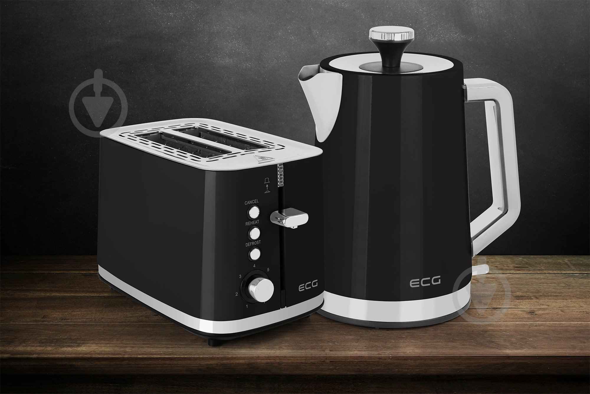 Тостер ECG ST 2766 Vintage Nero - фото 11