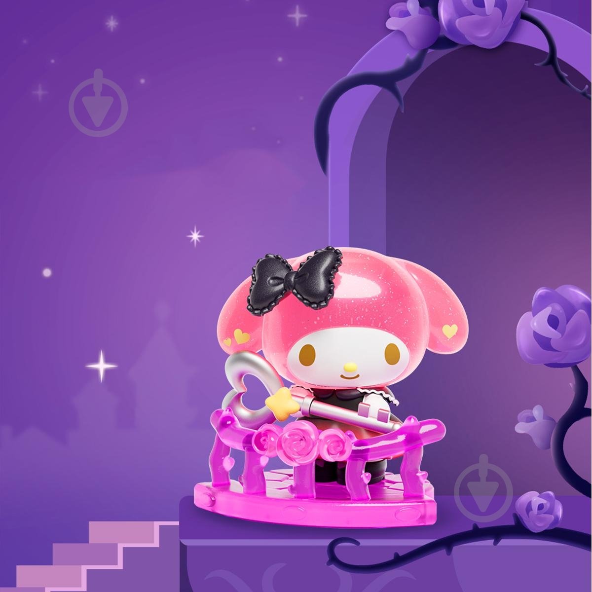 Фигурка-сюрприз Pop Top Kuromi & My Melody Цветочная тайна в ассортименте 25WH-003 - фото 3