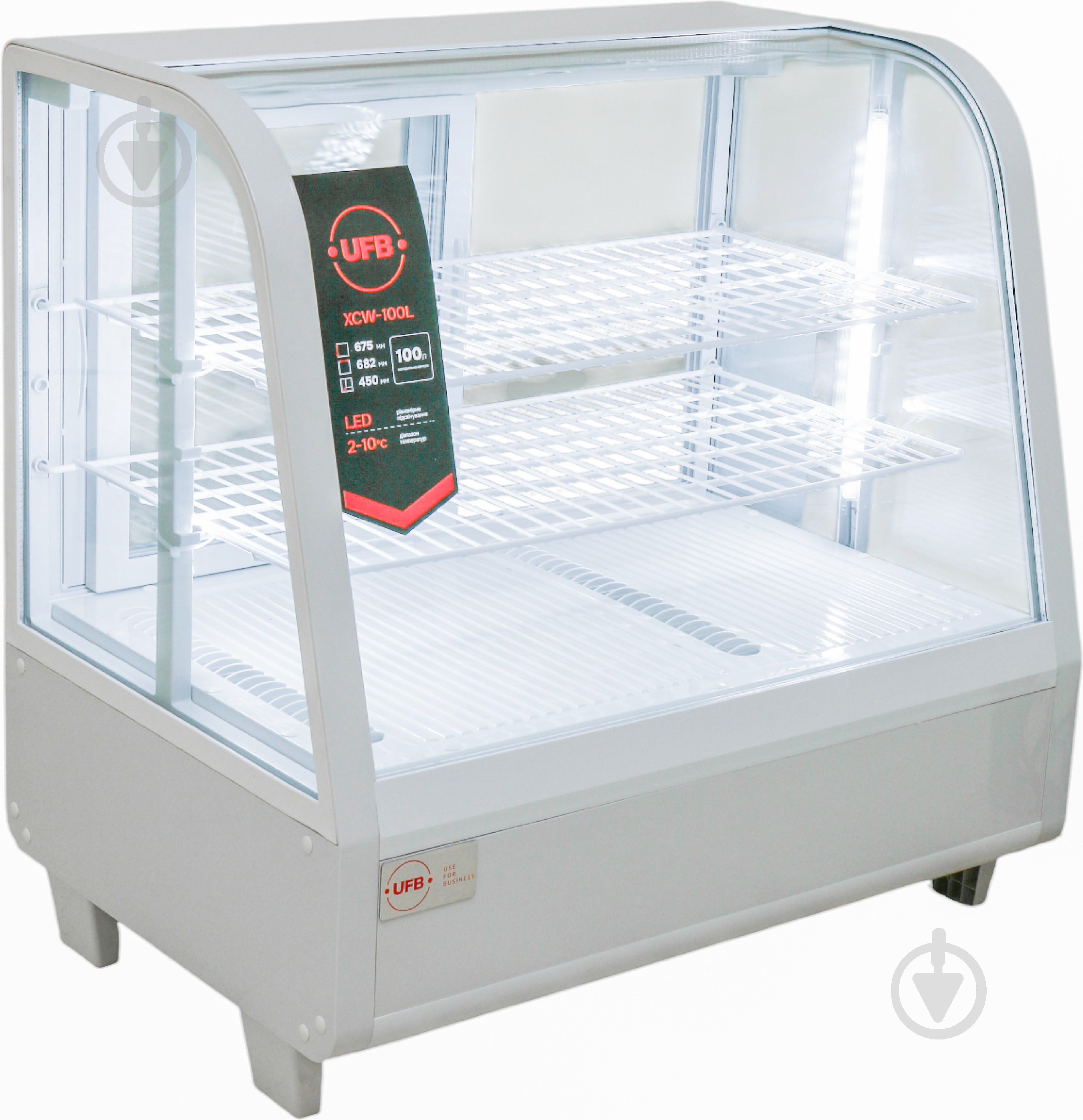 Витрина холодильная UFB XCW-100L белая - фото 9