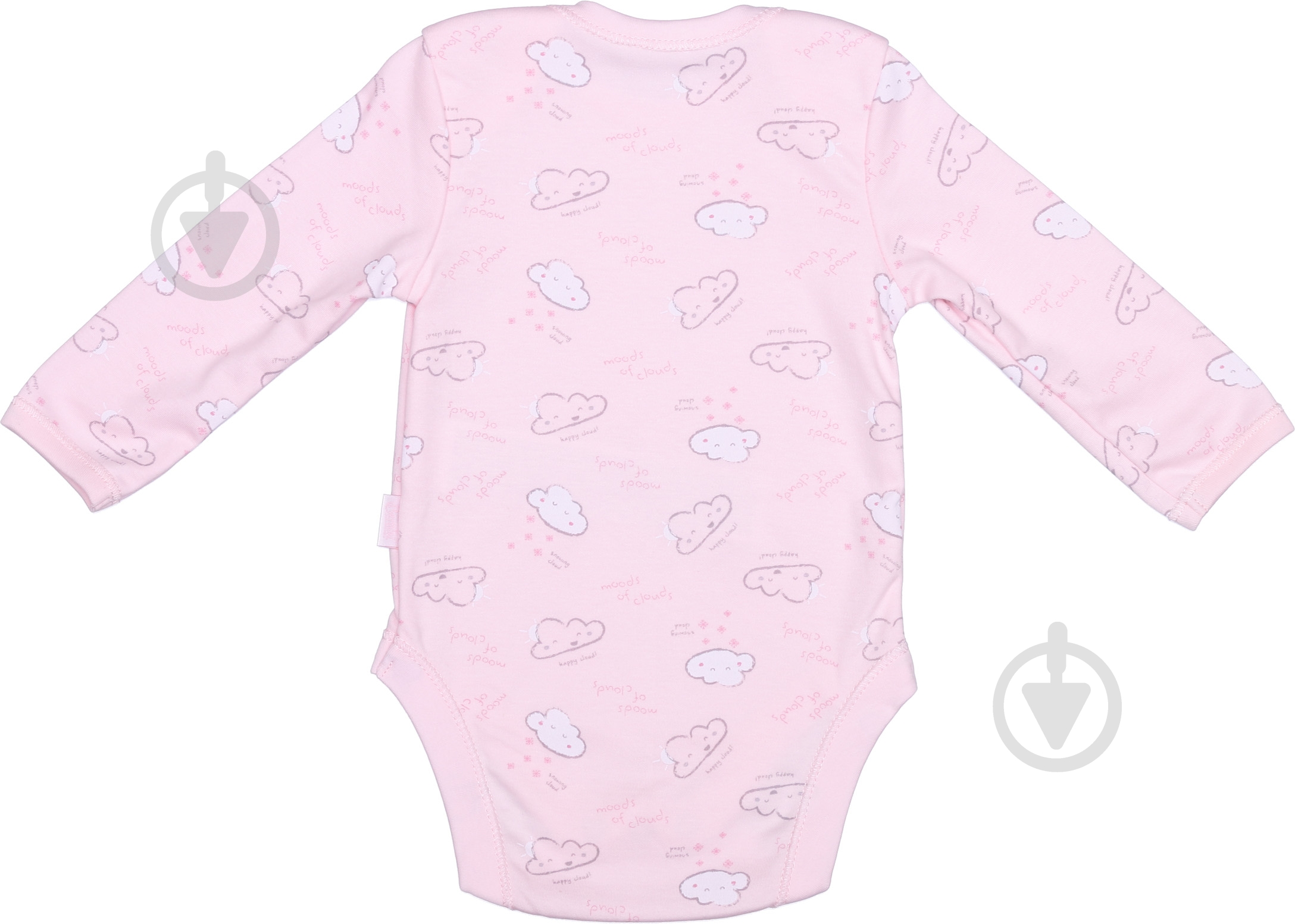 Боді для дівчинки Bembi БД58а р.56 рожевий із малюнком - фото 2