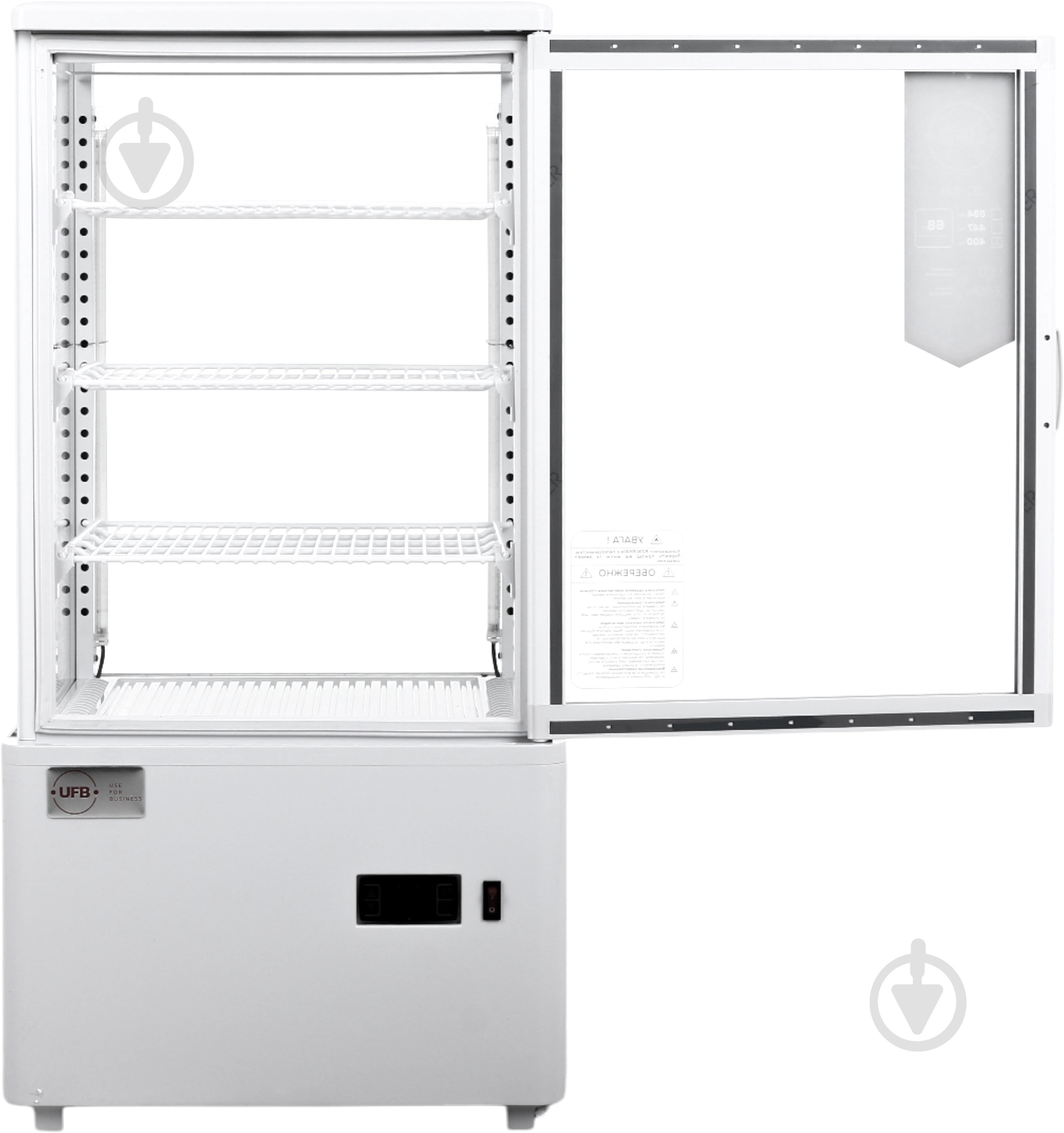 Витрина холодильная UFB XC-68L белая - фото 2
