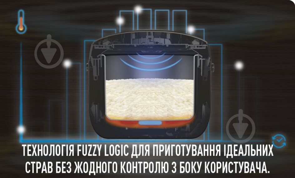 ВИТРИНА! Мультиварка Tefal Essential Multicooker RK321A34 - фото 5