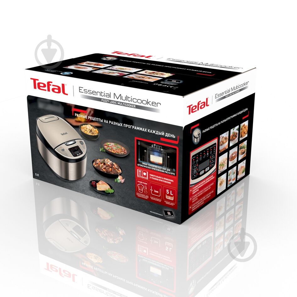 ВИТРИНА! Мультиварка Tefal Essential Multicooker RK321A34 - фото 8