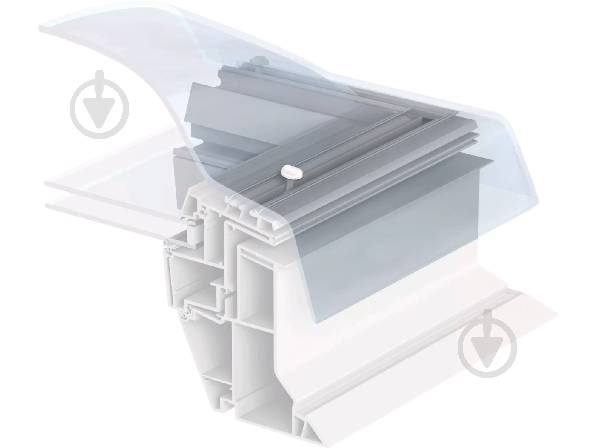 Зенитное окно Velux глуxое 100x100 см CFP 100100 0073U - фото 3